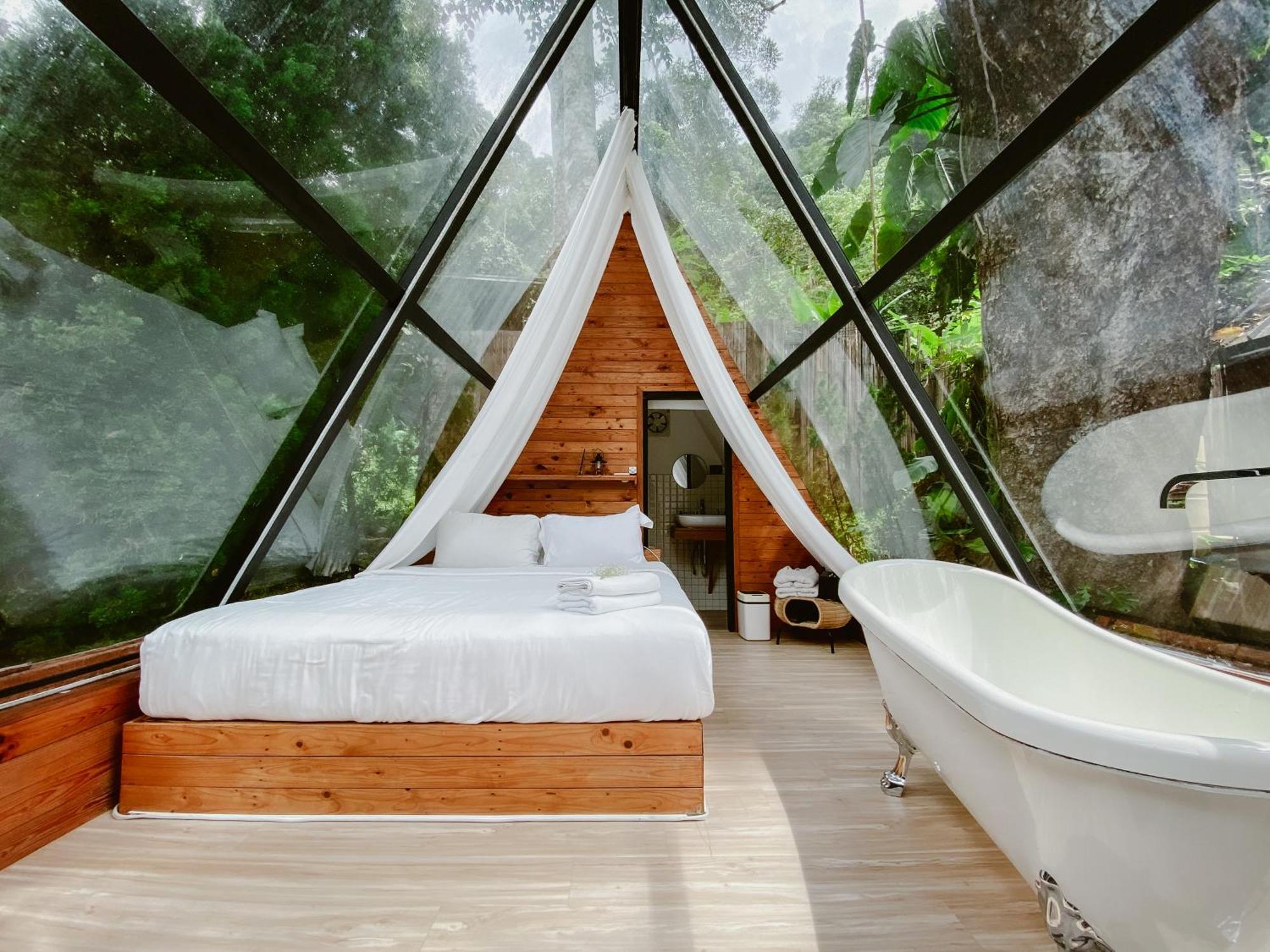 Hotel Morning Star Glamping Ban Pok Nai Exteriér fotografie